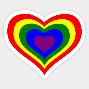 Pride Heart Sticker